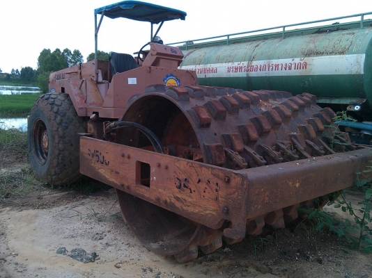 ขายรถบดแบบสั่น SAKAI SV500TF สองเปลือกสองเพลาเดิมๆเอกสารทะเบียน