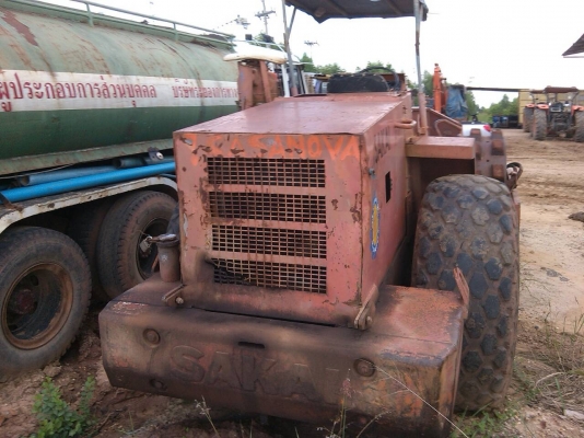 ขายรถบดแบบสั่น SAKAI SV500TF สองเปลือกสองเพลาเดิมๆเอกสารทะเบียน