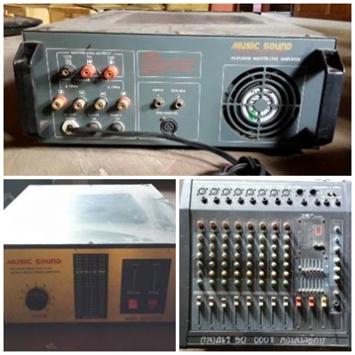 ขายยกชุดเครื่องปรับแต่งเสียง ยี่ห้อ BJ POWER MIXER ขายยกชุดเครื่องปรับแต่งเสียง ยี่ห้อ BJ POWER MIXER