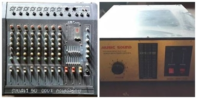 ขายยกชุดเครื่องปรับแต่งเสียง ยี่ห้อ BJ POWER MIXER ขายยกชุดเครื่องปรับแต่งเสียง ยี่ห้อ BJ POWER MIXER