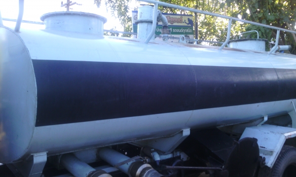 ISUZU  120  แรง พร้อมถังดูดสิ่งปฎิกูล  เครื่องดี ครัชชีดี  พร้อมใช้งาน