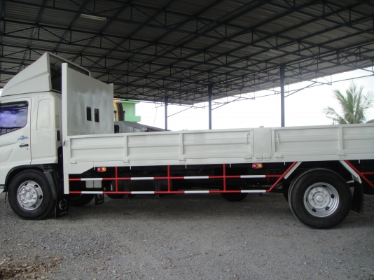 HINO FG1J เครื่องยนต์ 212 แรง กะบะเหล็กต่อใหม่ยาว 7.20 เมตร ยางใหม่ 6 เส้น กะทะแม็กยางเรเดียน ขอบ 22.5 รุ่นเพลาท้ายใหญ่ รถสวยมาก สภาพดี พร้อมใช้งาน