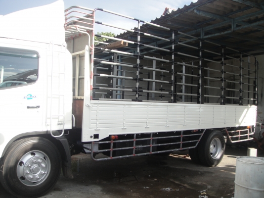 HINO FG1J เครื่องยนต์ 212 แรง กะบะเสริมคอกสูง ยาว 6.50 เมตร รุ่นเพลาท้ายใหญ่ ยางใหม่ 6 เส้นกะทะแม็กเรเดียน 22.5 สภาพสวย พร้อมใช้งาน HINO FG1J เครื่องยนต์ 212 แรง กะบะเสริมคอกสูง ยาว 6.50 เมตร รุ่นเพลาท้ายใหญ่ ยางใหม่ 6 เส้นกะทะแม็กเรเดียน 22.5 สภาพสวย พร้อมใช้งาน