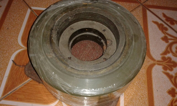 ขายล้อรถยกไฟฟ้า ( 206X110 mm ) 2 ล้อ