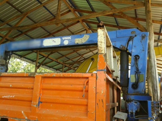 ขาย6ล้อดัมพ์ ติดเครน3ตันUNIC กระบะยาว5.80 อีซูซุ ร็อคกี้ 165 FTR11 เครื่องดี แชชซีสวย เอกสารพร้อมโอน พ.เพาเวอร์