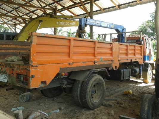 ขาย6ล้อดัมพ์ ติดเครน3ตันUNIC กระบะยาว5.80 อีซูซุ ร็อคกี้ 165 FTR11 เครื่องดี แชชซีสวย เอกสารพร้อมโอน พ.เพาเวอร์