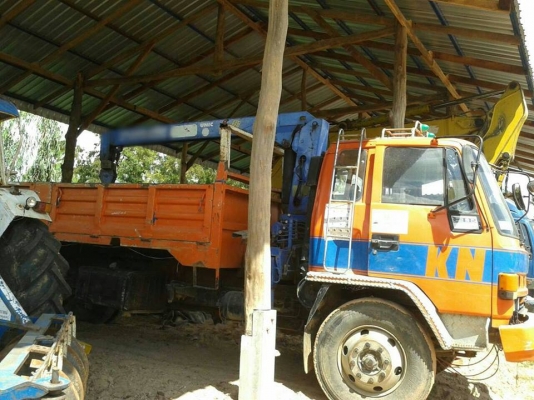 ขาย6ล้อดัมพ์ ติดเครน3ตันUNIC กระบะยาว5.80 อีซูซุ ร็อคกี้ 165 FTR11 เครื่องดี แชชซีสวย เอกสารพร้อมโอน พ.เพาเวอร์