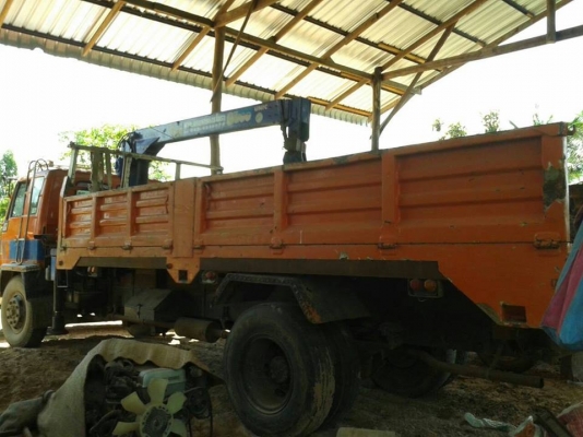 ขาย6ล้อดัมพ์ ติดเครน3ตันUNIC กระบะยาว5.80 อีซูซุ ร็อคกี้ 165 FTR11 เครื่องดี แชชซีสวย เอกสารพร้อมโอน พ.เพาเวอร์