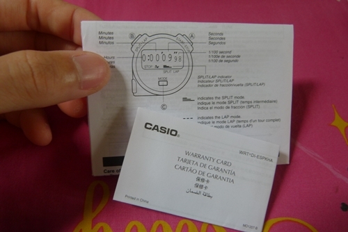 นาฬิกาจับเวลา คาสิโอ Casio STOP-WATCH