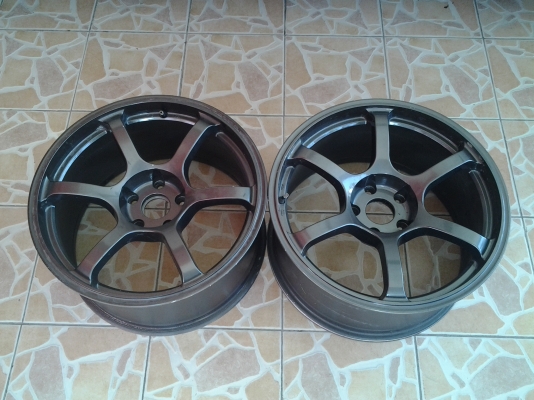 rg2  rota 18x9 off20 มีคู่เดียว ไม่คดไม่ดุ้ง พร้อมใช้ 5*114