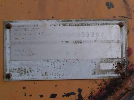 **2,400,000 บ.ต่อรอง**ขายแบ็คโฮ ตัวใหญ่ๆ สวยๆเก่านอก CAT350 ปี1995 S.No.*7RK00330* เครื่องเดิมปั้มเดิม ไฟฟ้าเต็ม เครื่องCAT3306DI-286HP 6สูบ 1x,xxx ชั่วโมง ช่วงล่าง80-90\% เครื่องดีแน่น ปั้มดีไม่เยิ้ม เอวแน่น บูมอาร์มสวย ทำงานเร็วไม่โหลด แทร็กหนา โซ่หนา โร