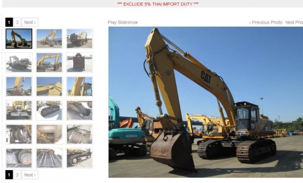 **2,400,000 บ.ต่อรอง**ขายแบ็คโฮ ตัวใหญ่ๆ สวยๆเก่านอก CAT350 ปี1995 S.No.*7RK00330* เครื่องเดิมปั้มเดิม ไฟฟ้าเต็ม เครื่องCAT3306DI-286HP 6สูบ 1x,xxx ชั่วโมง ช่วงล่าง80-90\% เครื่องดีแน่น ปั้มดีไม่เยิ้ม เอวแน่น บูมอาร์มสวย ทำงานเร็วไม่โหลด แทร็กหนา โซ่หนา โร