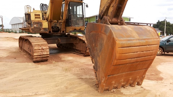 **2,400,000 บ.ต่อรอง**ขายแบ็คโฮ ตัวใหญ่ๆ สวยๆเก่านอก CAT350 ปี1995 S.No.*7RK00330* เครื่องเดิมปั้มเดิม ไฟฟ้าเต็ม เครื่องCAT3306DI-286HP 6สูบ 1x,xxx ชั่วโมง ช่วงล่าง80-90\% เครื่องดีแน่น ปั้มดีไม่เยิ้ม เอวแน่น บูมอาร์มสวย ทำงานเร็วไม่โหลด แทร็กหนา โซ่หนา โร