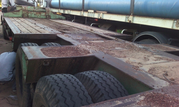 ขายด่วนหางโลเบส2เพลายาว12เมตรมีบรรไดท้ายCTV,เล่มทะเบืยน