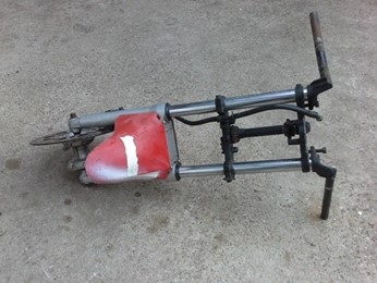 ขายชุดหน้า Suzuki RG Gamma150 แกนโช้ค 35 มม.