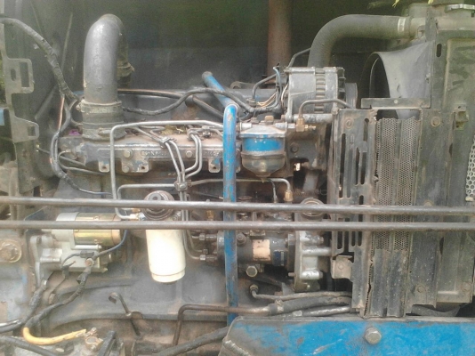 ขายรถไถ FORD 6640 เพลาเดี่ยว รุ่นกรองใหญ่ ใบมีดดันหน้า 7 จาน เล่มทะเบียน ราคา 380000