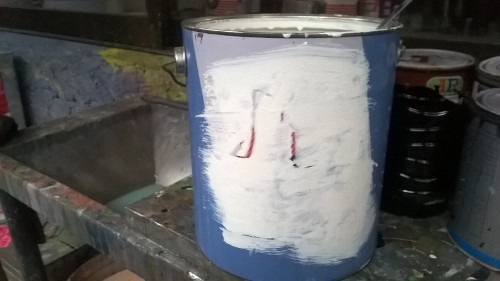 สีขาวพ่นรถยนต์ หรือเอาไปพ่นเหล็กทาไม้ทาเหล็กก็ได้(โล๊ะสต๊อกนะครับ) แกลนละ 150บาท 3.5ลิตร สีขาวพ่นรถยนต์ หรือเอาไปพ่นเหล็กทาไม้ทาเหล็กก็ได้(โล๊ะสต๊อกนะครับ) แกลนละ 150บาท 3.5ลิตร