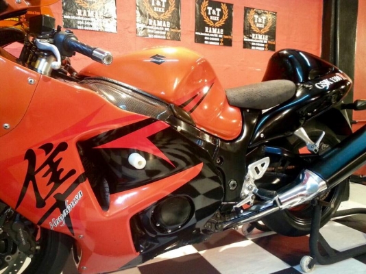 T&amp;T BIKE RAMA2 ขายด่วนเพียง 169000 ฿ SUZUKI HAYABUSA สเปคเมกา ปี2000เอกสารinv+สพม ยาง พีเรลรี่ สลิกปี2013