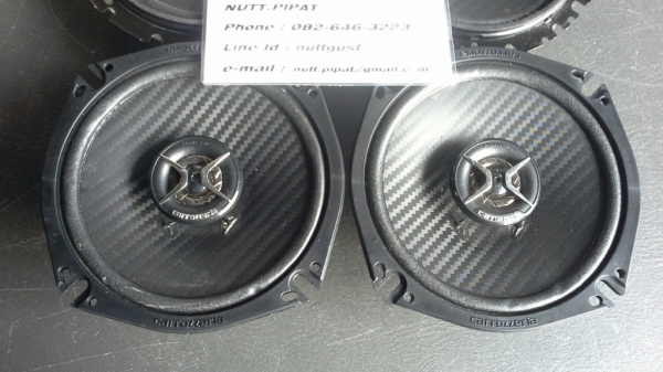 ชุดลำโพง Pioneer แกนร่วมสองทาง สวยๆ เสียงดี มือสองญี่ปุ่น