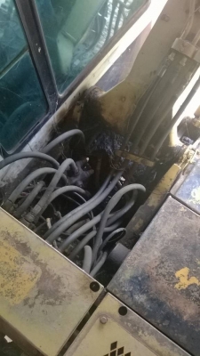 ขายรถแบคโฮ120-5 komatsu ขายด่วน!