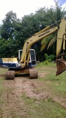 ขายรถแบคโฮ120-5 komatsu ขายด่วน!