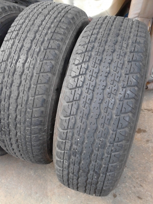 255/65R17 BRIDGESTONE DUELER H/T 840 ปี2012 ชุด 4 เส้น หนา เสมอทุกเส้น TEL.081-427-3941