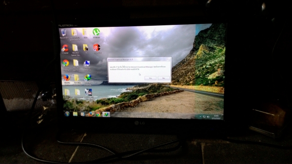 ขาย จอคอม สองจอ ขนาด 19"