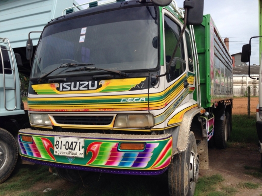 ขายรถบรรทุก 10 ล้อดัมพ์ ISUZU DECA 270 แรงม้าปี 2540 ราคา 1300000