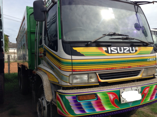 ขายรถบรรทุก 10 ล้อดัมพ์ ISUZU DECA 270 แรงม้าปี 2540 ราคา 1300000