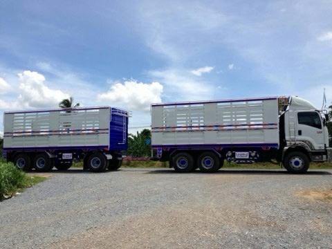 ขายดาวน์ รถบรรทุก 22 ล้อ พ่วงแม่-ลูกไม่ดั๊มพ์ ยี่ห้อ ISUZU DEGA FXZ 360 แรงม้า ปี 2558 *จะวางดาวน์ 580,000 บาท ก็ได้*