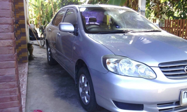 TOYOTA COROLA ALTISE 1.6E ปี45 ก. ไฟฟ้า เพาเวอร รถบ้านแท้มือเดียว นครพนมตั้งแต่เกิดครับเล่มเดิม ภาษีเต็ม