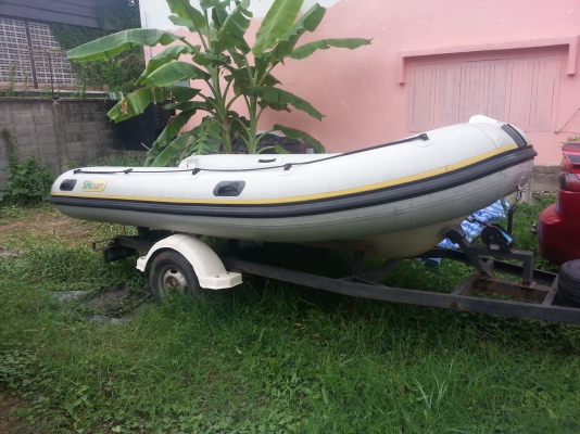 ขายเรือยางท้องไฟเบอร์ครับ