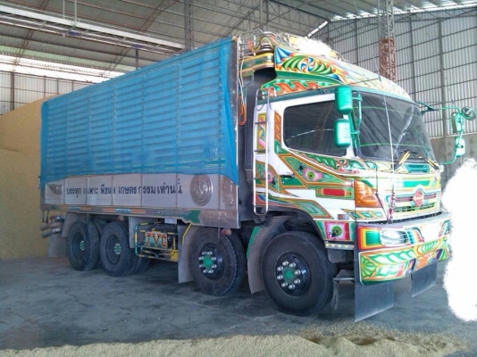 ขายรถสิบล้อหัวลาก HIno MEGa FM 320 ปี49 คอกเกษตรดั้มเนียม SHK  พ่วงแม่ลูก รถสวยพร้อมใช้งาน