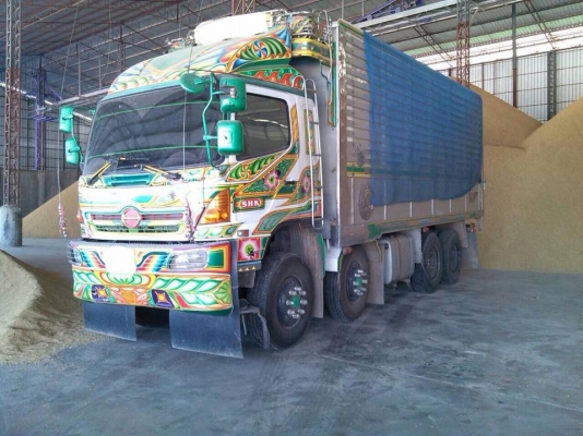 ขายรถสิบล้อหัวลาก HIno MEGa FM 320 ปี49 คอกเกษตรดั้มเนียม SHK  พ่วงแม่ลูก รถสวยพร้อมใช้งาน