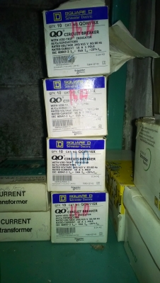 ขาย ลูกเซอร์กิต 5kA, 10kA ยี่ห้อ SQUARE D ราคาถูกครับ!!!