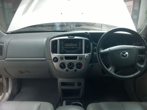 Mazda Tribute V6 3.0 Auto 4WD Top ปี2003 ABS Airbag LPGหัวฉีดถังโดนัท Sun-roof แม็กขอบ16 วิ่ง 16x,xxxกิโล หน้า-หลังเดิมๆสวย ไม่มีชนหนัก