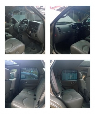 Mazda Tribute V6 3.0 Auto 4WD Top ปี2003 ABS Airbag LPGหัวฉีดถังโดนัท Sun-roof แม็กขอบ16 วิ่ง 16x,xxxกิโล หน้า-หลังเดิมๆสวย ไม่มีชนหนัก