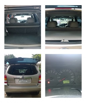 Mazda Tribute V6 3.0 Auto 4WD Top ปี2003 ABS Airbag LPGหัวฉีดถังโดนัท Sun-roof แม็กขอบ16 วิ่ง 16x,xxxกิโล หน้า-หลังเดิมๆสวย ไม่มีชนหนัก