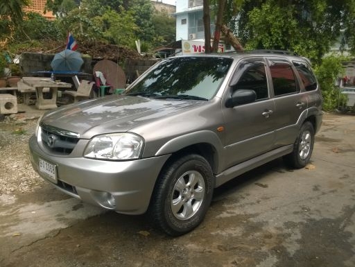 Mazda Tribute V6 3.0 Auto 4WD Top ปี2003 ABS Airbag LPGหัวฉีดถังโดนัท Sun-roof แม็กขอบ16 วิ่ง 16x,xxxกิโล หน้า-หลังเดิมๆสวย ไม่มีชนหนัก