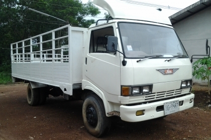 HINO KM779 เครื่อง 117ฝาแดง เพาเวอร์ กะบะยาว 5.5 เมตร