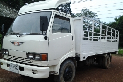 HINO KM779 เครื่อง 117ฝาแดง เพาเวอร์ กะบะยาว 5.5 เมตร