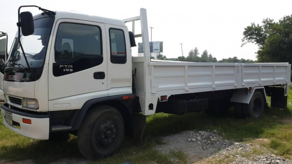 *ราคา 799,000* รถห้างแท้ ISUZU FTR Deca195 ปี44 กระบะเหล็ก ยาว 7.20 เมตร สีสวยทั้งหัวและกระบะ เครื่องแน่น ช่วงล่างดี
