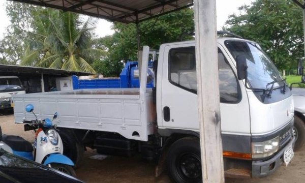 MITSU CANTER 4ล้อกลาง ปี53 สภาพสวยกรี๊ฟ เดิมบาง แอร์เย็น