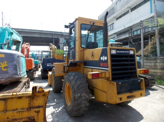 รถตักKOMATSU WA100-1 เพิ่งเข้ามาจากญี่ปุ่น