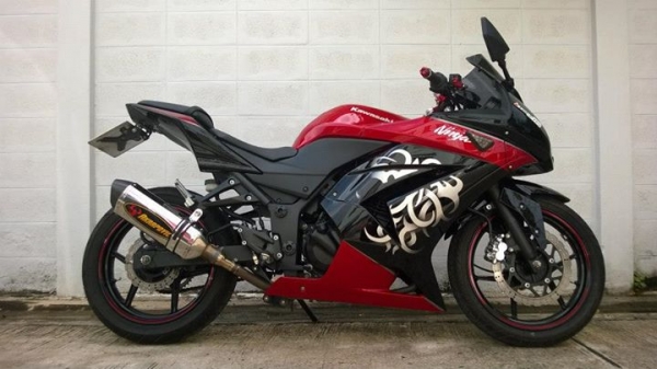 รถบ้านมือเดียว NINJA250 2012 วิ่ง 6000 กิโล สวยกริ๊บ ต่อรองได้