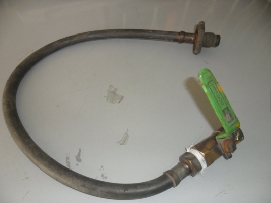 สายพ่วงแก๊สพร้อมวาล์วทองเหลือง