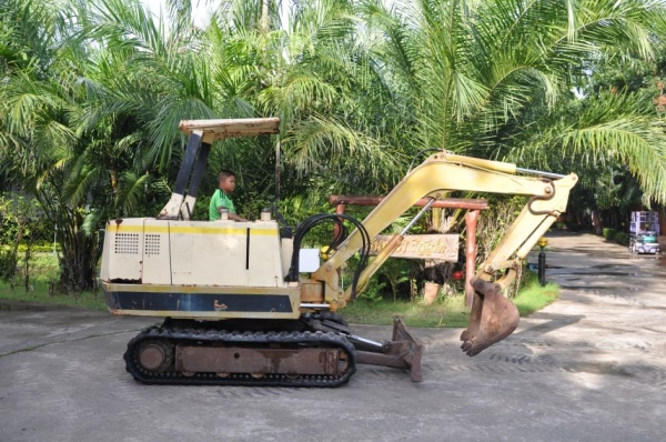 ขายแบคโฮ MITSUBISHI MS30(pc30) สวยเดิมจากญี่ปุ่นยังไม่เคยใช้ในไทย 135,000เท่านั้น!!!