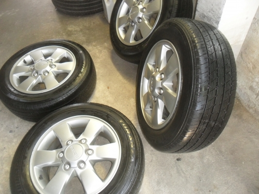 ล้อแม็ก 16นิ้ว 6รู อีซูสุ พร้อมยาง สวยๆ 4 ล้อ ราคา 6900 บาท ล้อแม็ก 16นิ้ว 6รู อีซูสุ พร้อมยาง สวยๆ 4 ล้อ ราคา 6900 บาท