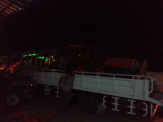 คูโบต้า L2808 4 WD 2 เพลาพร้อมโรตารี่ พร้อมใช้งาน