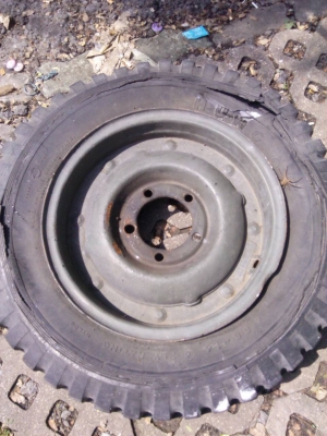 ขายกระทะล้อและพวงมาลัย jeep ford gpw